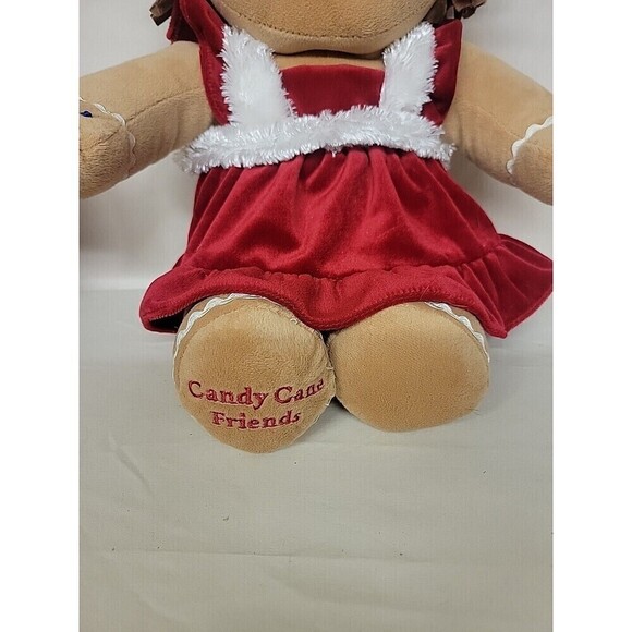 Dan Dee Collectors Choice Candy Cane Gingerbread Boy & Girl Plush 17" - Picture 5 of 10